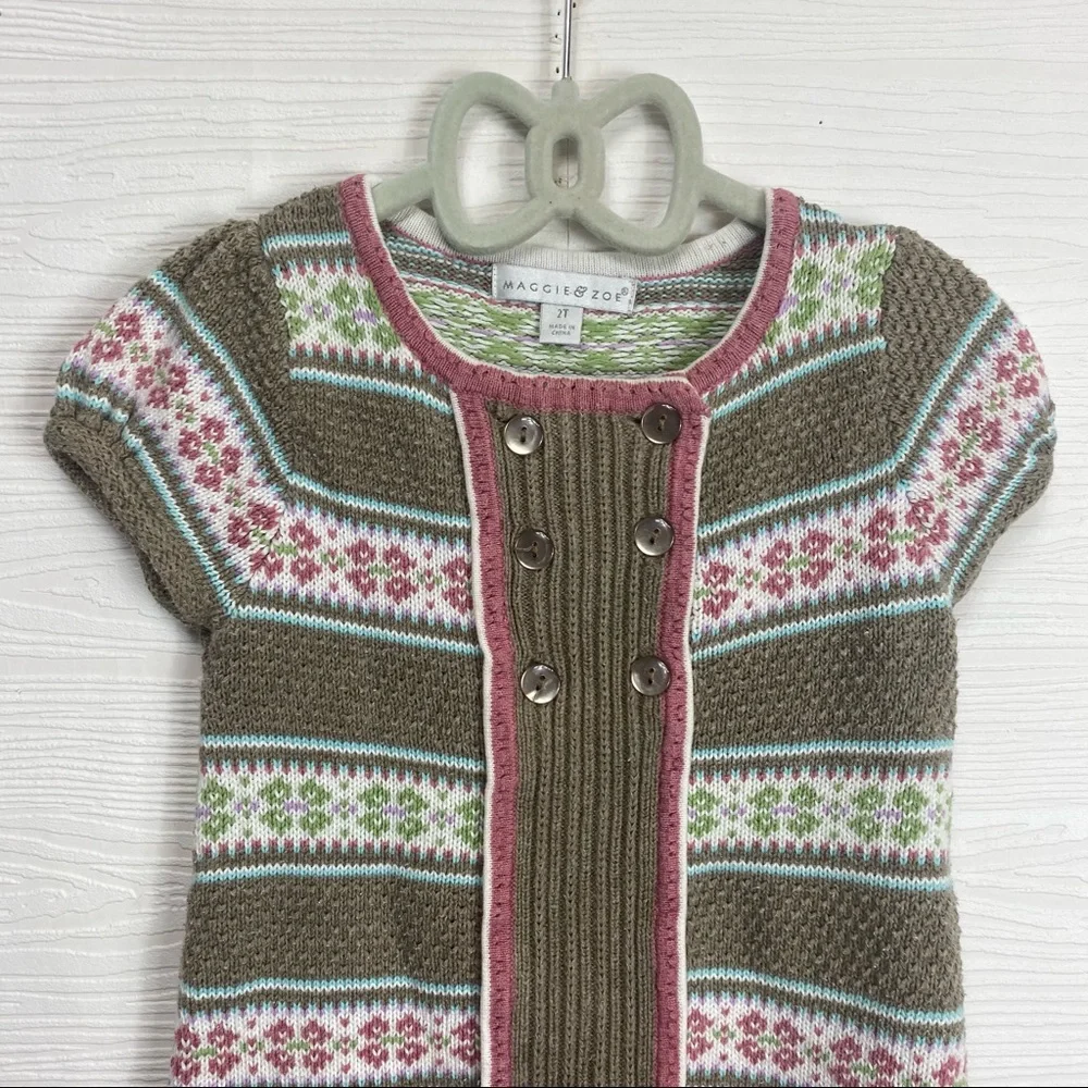 Maggie and Zoe Sweater Dress Size 2T